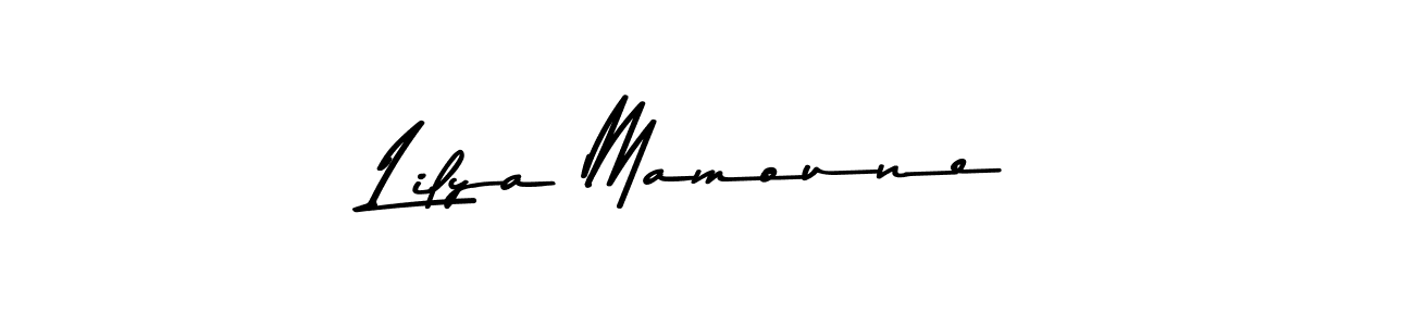 Asem Kandis PERSONAL USE is a professional signature style that is perfect for those who want to add a touch of class to their signature. It is also a great choice for those who want to make their signature more unique. Get Lilya Mamoune name to fancy signature for free. Lilya Mamoune signature style 9 images and pictures png