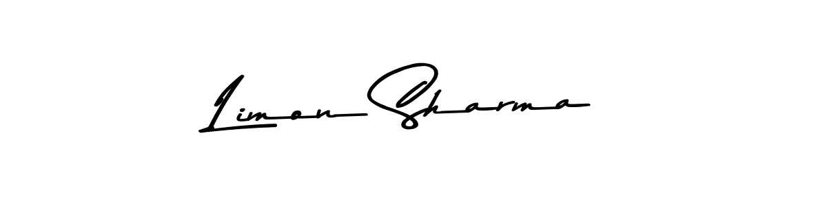 if you are searching for the best signature style for your name Limon Sharma. so please give up your signature search. here we have designed multiple signature styles  using Asem Kandis PERSONAL USE. Limon Sharma signature style 9 images and pictures png