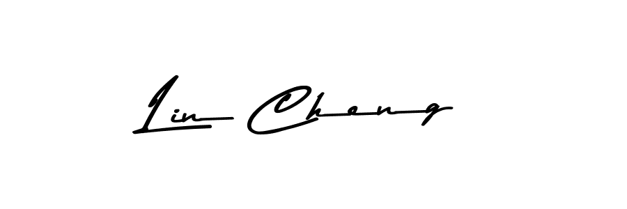 How to Draw Lin Cheng signature style? Asem Kandis PERSONAL USE is a latest design signature styles for name Lin Cheng. Lin Cheng signature style 9 images and pictures png