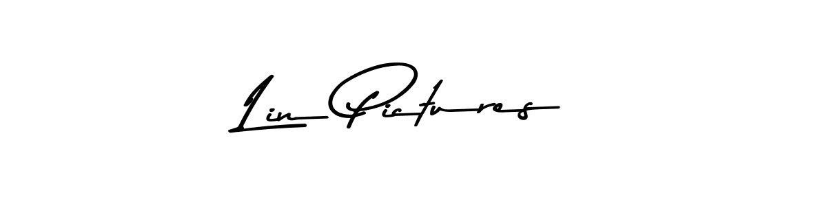 This is the best signature style for the Lin Pictures name. Also you like these signature font (Asem Kandis PERSONAL USE). Mix name signature. Lin Pictures signature style 9 images and pictures png