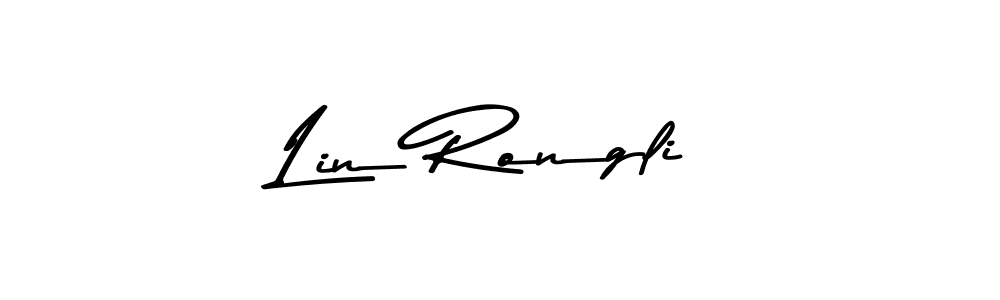 Asem Kandis PERSONAL USE is a professional signature style that is perfect for those who want to add a touch of class to their signature. It is also a great choice for those who want to make their signature more unique. Get Lin Rongli name to fancy signature for free. Lin Rongli signature style 9 images and pictures png