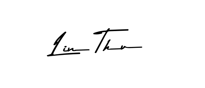 Best and Professional Signature Style for Lin Thu. Asem Kandis PERSONAL USE Best Signature Style Collection. Lin Thu signature style 9 images and pictures png