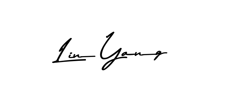 Use a signature maker to create a handwritten signature online. With this signature software, you can design (Asem Kandis PERSONAL USE) your own signature for name Lin Yang. Lin Yang signature style 9 images and pictures png