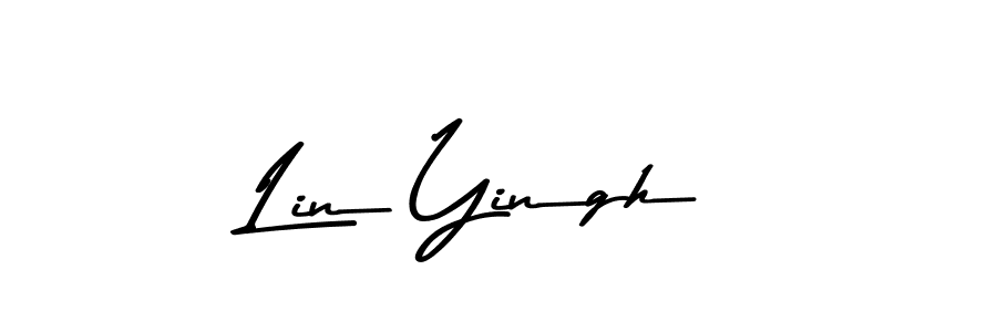 The best way (Asem Kandis PERSONAL USE) to make a short signature is to pick only two or three words in your name. The name Lin Yingh include a total of six letters. For converting this name. Lin Yingh signature style 9 images and pictures png