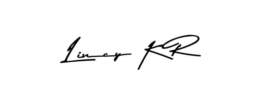 Similarly Asem Kandis PERSONAL USE is the best handwritten signature design. Signature creator online .You can use it as an online autograph creator for name Lincy K R. Lincy K R signature style 9 images and pictures png