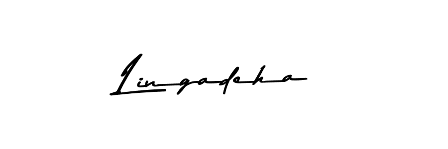 Design your own signature with our free online signature maker. With this signature software, you can create a handwritten (Asem Kandis PERSONAL USE) signature for name Lingadeha. Lingadeha signature style 9 images and pictures png
