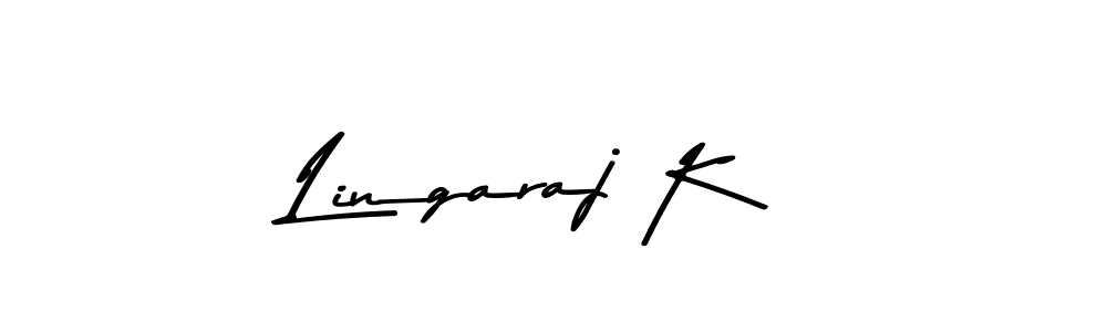 Lingaraj K stylish signature style. Best Handwritten Sign (Asem Kandis PERSONAL USE) for my name. Handwritten Signature Collection Ideas for my name Lingaraj K. Lingaraj K signature style 9 images and pictures png
