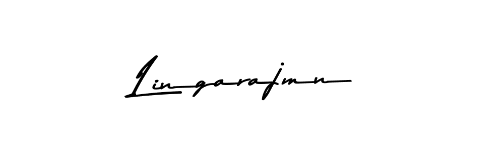 How to make Lingarajmn name signature. Use Asem Kandis PERSONAL USE style for creating short signs online. This is the latest handwritten sign. Lingarajmn signature style 9 images and pictures png