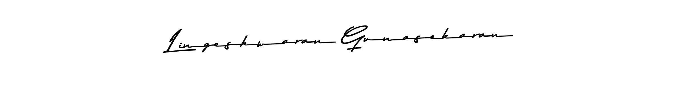 if you are searching for the best signature style for your name Lingeshwaran Gunasekaran. so please give up your signature search. here we have designed multiple signature styles  using Asem Kandis PERSONAL USE. Lingeshwaran Gunasekaran signature style 9 images and pictures png