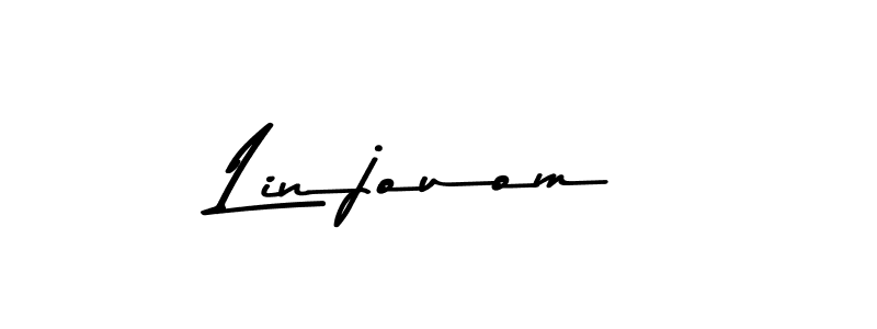 Use a signature maker to create a handwritten signature online. With this signature software, you can design (Asem Kandis PERSONAL USE) your own signature for name Linjouom. Linjouom signature style 9 images and pictures png