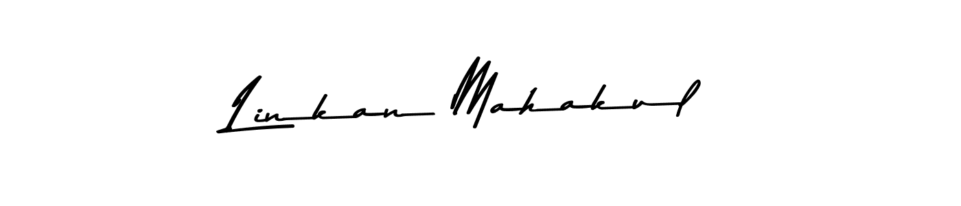 This is the best signature style for the Linkan Mahakul name. Also you like these signature font (Asem Kandis PERSONAL USE). Mix name signature. Linkan Mahakul signature style 9 images and pictures png