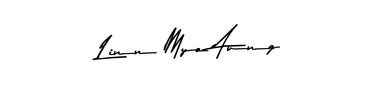 It looks lik you need a new signature style for name Linn Myo Aung. Design unique handwritten (Asem Kandis PERSONAL USE) signature with our free signature maker in just a few clicks. Linn Myo Aung signature style 9 images and pictures png