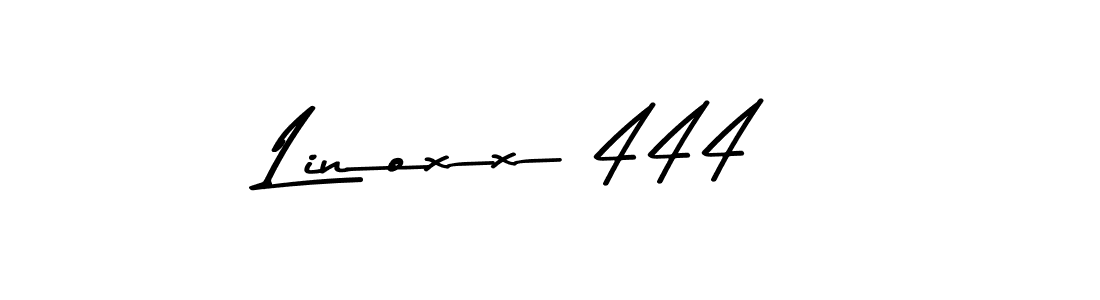 Design your own signature with our free online signature maker. With this signature software, you can create a handwritten (Asem Kandis PERSONAL USE) signature for name Linoxx 444 . Linoxx 444  signature style 9 images and pictures png