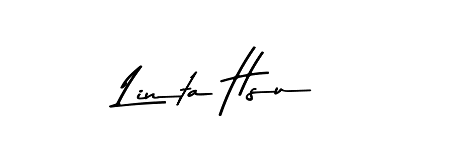 Design your own signature with our free online signature maker. With this signature software, you can create a handwritten (Asem Kandis PERSONAL USE) signature for name Linta Hsu. Linta Hsu signature style 9 images and pictures png