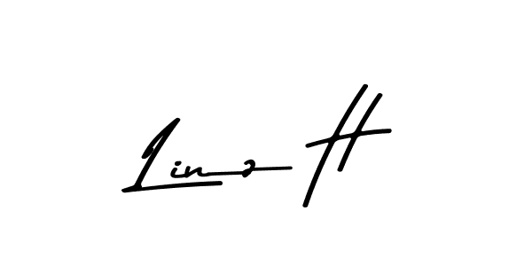 How to make Linz H signature? Asem Kandis PERSONAL USE is a professional autograph style. Create handwritten signature for Linz H name. Linz H signature style 9 images and pictures png
