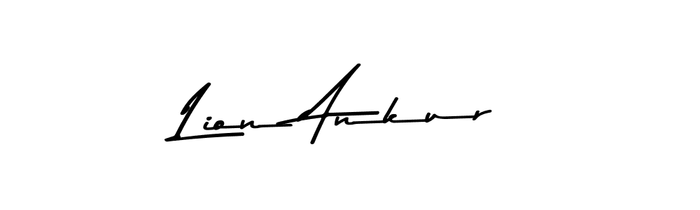 Also we have Lion Ankur name is the best signature style. Create professional handwritten signature collection using Asem Kandis PERSONAL USE autograph style. Lion Ankur signature style 9 images and pictures png