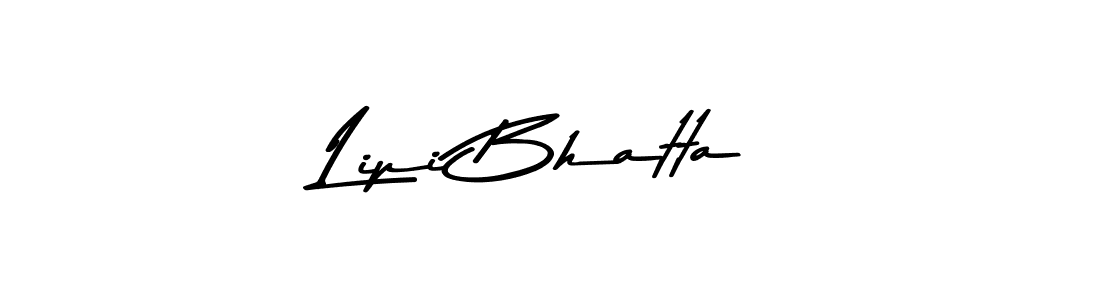 Lipi Bhatta stylish signature style. Best Handwritten Sign (Asem Kandis PERSONAL USE) for my name. Handwritten Signature Collection Ideas for my name Lipi Bhatta. Lipi Bhatta signature style 9 images and pictures png