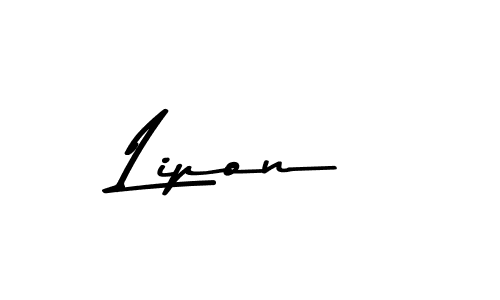 Make a short Lipon signature style. Manage your documents anywhere anytime using Asem Kandis PERSONAL USE. Create and add eSignatures, submit forms, share and send files easily. Lipon signature style 9 images and pictures png