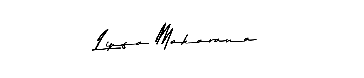 How to make Lipsa Maharana signature? Asem Kandis PERSONAL USE is a professional autograph style. Create handwritten signature for Lipsa Maharana name. Lipsa Maharana signature style 9 images and pictures png