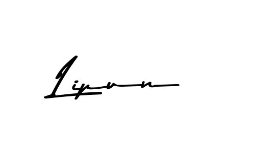 How to make Lipun name signature. Use Asem Kandis PERSONAL USE style for creating short signs online. This is the latest handwritten sign. Lipun signature style 9 images and pictures png