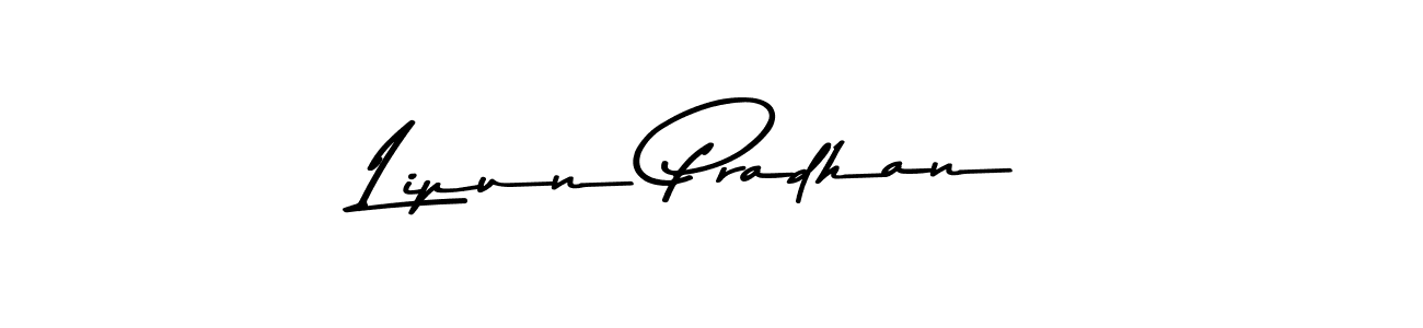 The best way (Asem Kandis PERSONAL USE) to make a short signature is to pick only two or three words in your name. The name Lipun Pradhan include a total of six letters. For converting this name. Lipun Pradhan signature style 9 images and pictures png