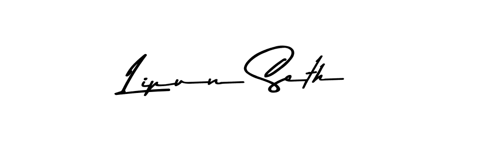 How to make Lipun Seth signature? Asem Kandis PERSONAL USE is a professional autograph style. Create handwritten signature for Lipun Seth name. Lipun Seth signature style 9 images and pictures png