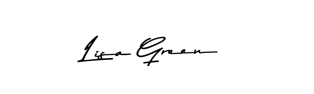 Use a signature maker to create a handwritten signature online. With this signature software, you can design (Asem Kandis PERSONAL USE) your own signature for name Lisa Green. Lisa Green signature style 9 images and pictures png