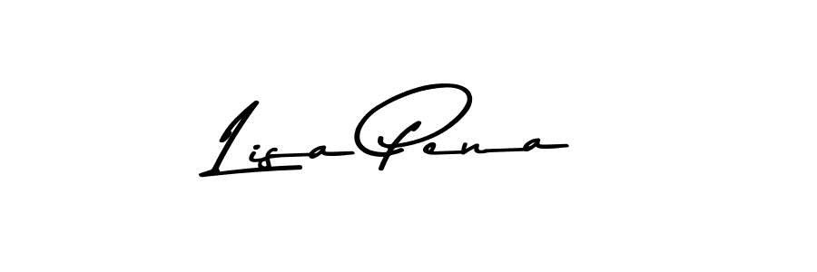 You should practise on your own different ways (Asem Kandis PERSONAL USE) to write your name (Lisa Pena) in signature. don't let someone else do it for you. Lisa Pena signature style 9 images and pictures png