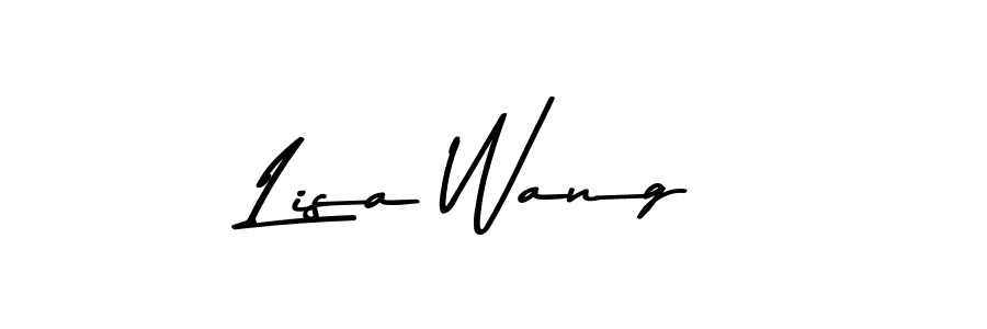 How to Draw Lisa Wang signature style? Asem Kandis PERSONAL USE is a latest design signature styles for name Lisa Wang. Lisa Wang signature style 9 images and pictures png