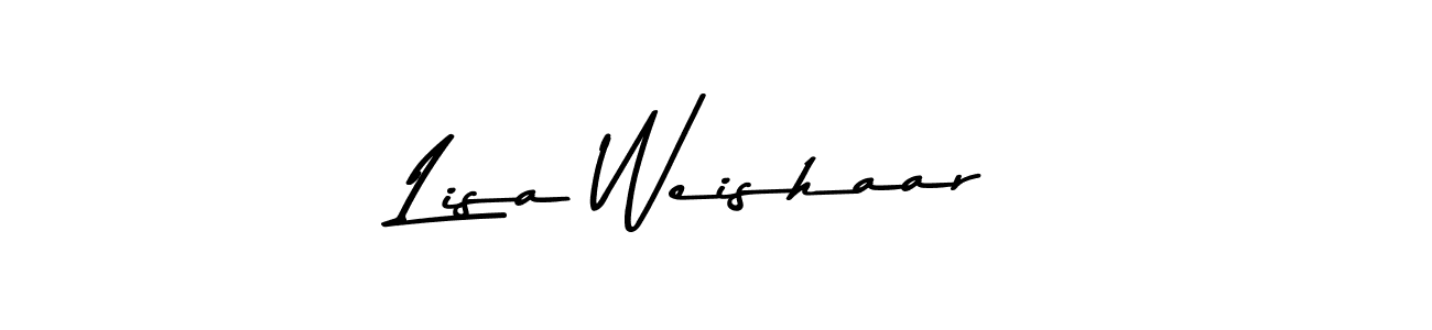 It looks lik you need a new signature style for name Lisa Weishaar. Design unique handwritten (Asem Kandis PERSONAL USE) signature with our free signature maker in just a few clicks. Lisa Weishaar signature style 9 images and pictures png