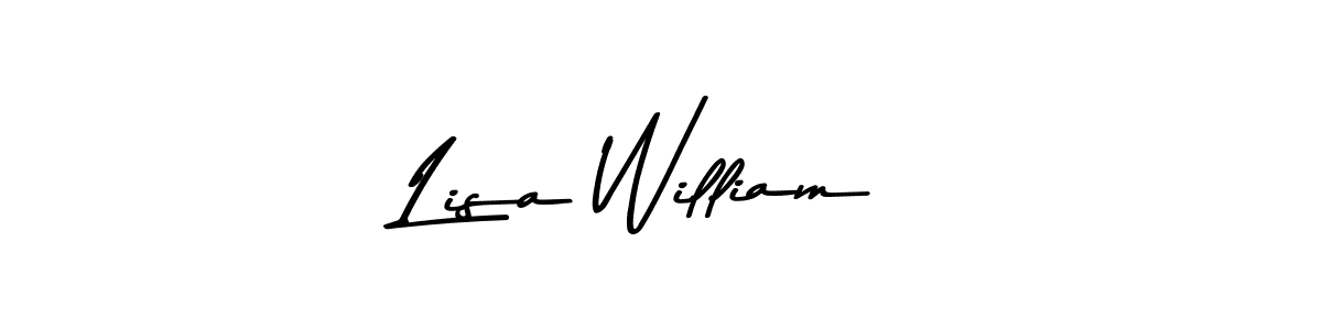 How to Draw Lisa William signature style? Asem Kandis PERSONAL USE is a latest design signature styles for name Lisa William. Lisa William signature style 9 images and pictures png