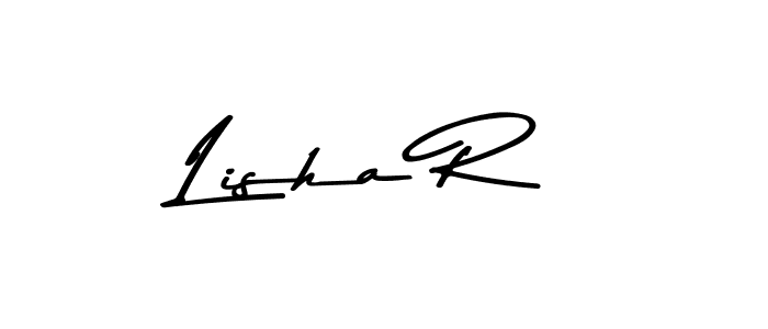 Also we have Lisha R name is the best signature style. Create professional handwritten signature collection using Asem Kandis PERSONAL USE autograph style. Lisha R signature style 9 images and pictures png