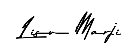 Get an exclusive digital autograph for Lisu Marji. The Asem Kandis PERSONAL USE typeface captures the charm of real penmanship on paper. Lisu Marji signature style 9 images and pictures png