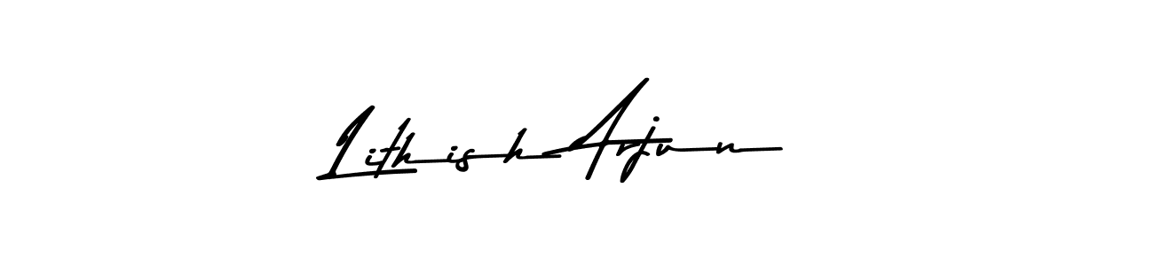 How to Draw Lithish Arjun signature style? Asem Kandis PERSONAL USE is a latest design signature styles for name Lithish Arjun. Lithish Arjun signature style 9 images and pictures png
