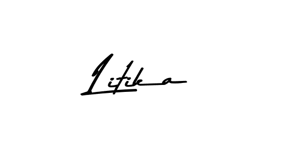 You can use this online signature creator to create a handwritten signature for the name Litika. This is the best online autograph maker. Litika signature style 9 images and pictures png