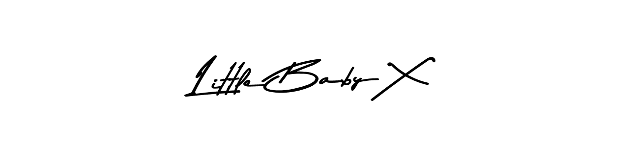 How to make Little Baby X signature? Asem Kandis PERSONAL USE is a professional autograph style. Create handwritten signature for Little Baby X name. Little Baby X signature style 9 images and pictures png