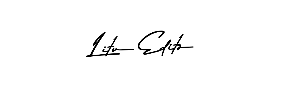 Make a beautiful signature design for name Litu Editz. Use this online signature maker to create a handwritten signature for free. Litu Editz signature style 9 images and pictures png