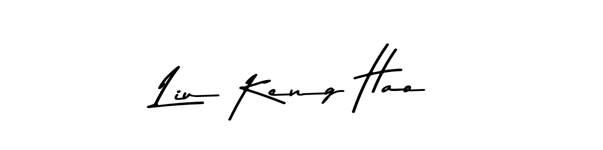 This is the best signature style for the Liu Keng Hao name. Also you like these signature font (Asem Kandis PERSONAL USE). Mix name signature. Liu Keng Hao signature style 9 images and pictures png