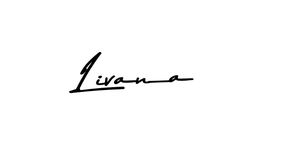 Also You can easily find your signature by using the search form. We will create Livana name handwritten signature images for you free of cost using Asem Kandis PERSONAL USE sign style. Livana signature style 9 images and pictures png