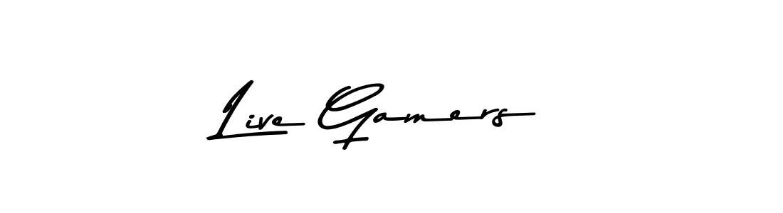 Similarly Asem Kandis PERSONAL USE is the best handwritten signature design. Signature creator online .You can use it as an online autograph creator for name Live Gamers. Live Gamers signature style 9 images and pictures png