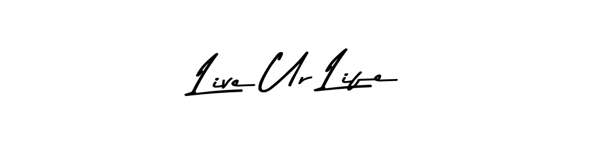 Similarly Asem Kandis PERSONAL USE is the best handwritten signature design. Signature creator online .You can use it as an online autograph creator for name Live Ur Life. Live Ur Life signature style 9 images and pictures png