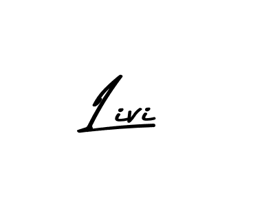 How to make Livi signature? Asem Kandis PERSONAL USE is a professional autograph style. Create handwritten signature for Livi name. Livi signature style 9 images and pictures png