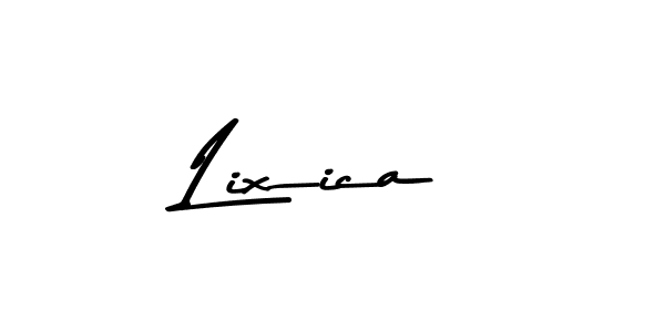 You should practise on your own different ways (Asem Kandis PERSONAL USE) to write your name (Lixica) in signature. don't let someone else do it for you. Lixica signature style 9 images and pictures png