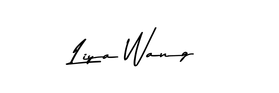Make a short Liya Wang signature style. Manage your documents anywhere anytime using Asem Kandis PERSONAL USE. Create and add eSignatures, submit forms, share and send files easily. Liya Wang signature style 9 images and pictures png