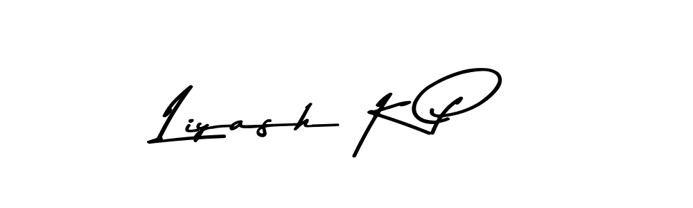 Also we have Liyash K P name is the best signature style. Create professional handwritten signature collection using Asem Kandis PERSONAL USE autograph style. Liyash K P signature style 9 images and pictures png