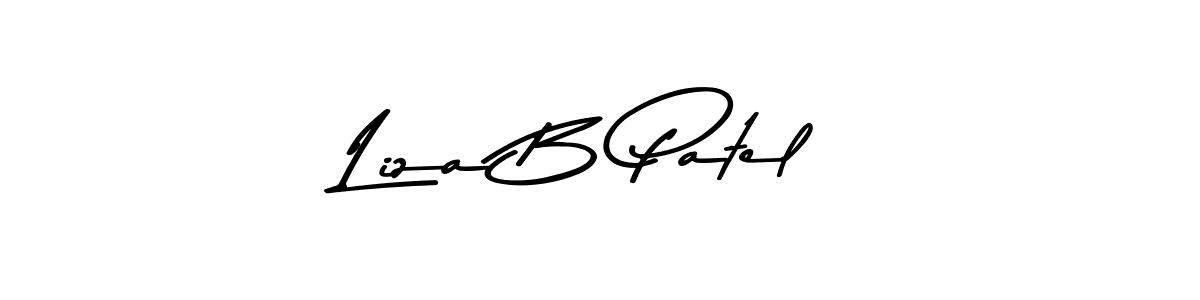 How to Draw Liza B Patel signature style? Asem Kandis PERSONAL USE is a latest design signature styles for name Liza B Patel. Liza B Patel signature style 9 images and pictures png