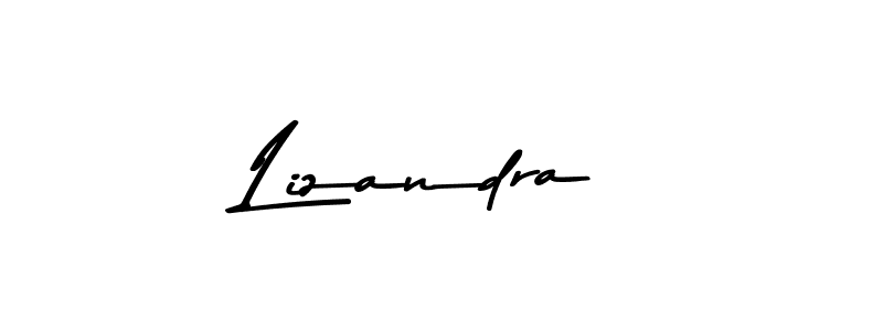 How to make Lizandra signature? Asem Kandis PERSONAL USE is a professional autograph style. Create handwritten signature for Lizandra name. Lizandra signature style 9 images and pictures png