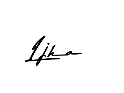 Use a signature maker to create a handwritten signature online. With this signature software, you can design (Asem Kandis PERSONAL USE) your own signature for name Ljha. Ljha signature style 9 images and pictures png