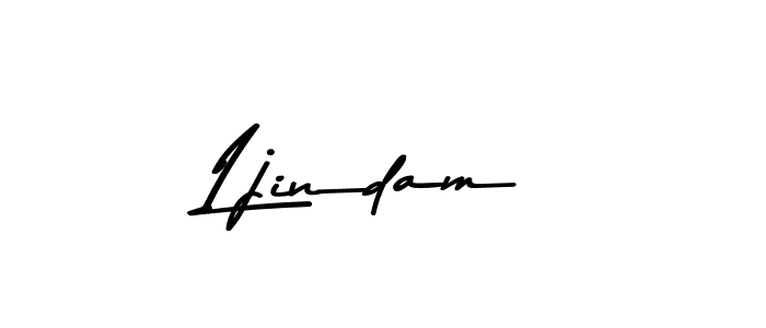 This is the best signature style for the Ljindam name. Also you like these signature font (Asem Kandis PERSONAL USE). Mix name signature. Ljindam signature style 9 images and pictures png