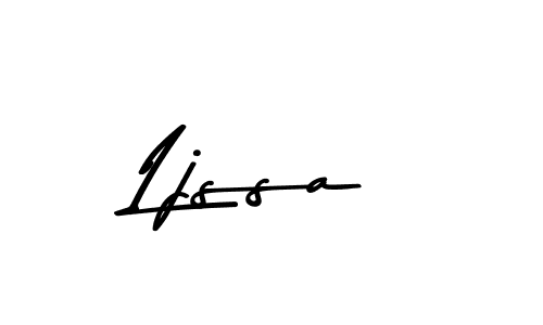 Asem Kandis PERSONAL USE is a professional signature style that is perfect for those who want to add a touch of class to their signature. It is also a great choice for those who want to make their signature more unique. Get Ljssa name to fancy signature for free. Ljssa signature style 9 images and pictures png